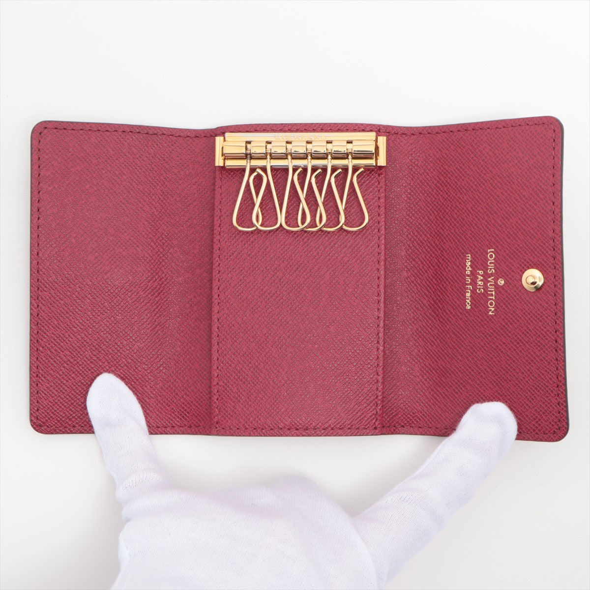Louis Vuitton Monogram Multicell 6 M60701 Fushai Keycase  Reaction