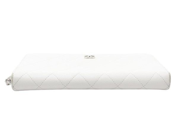 CHANEL Long portefeuille zippe Clutch Bag