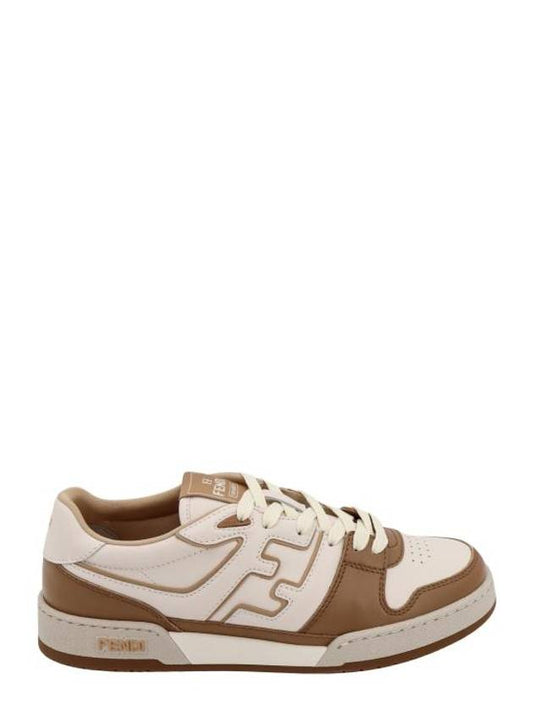 Luxury Fendi Match Low Top Sneakers Brown