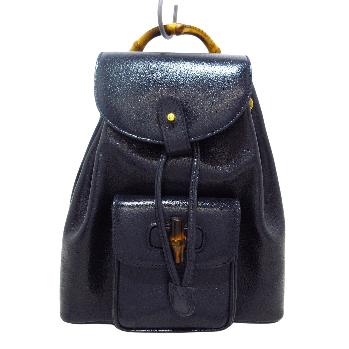 Luxury Gucci Trending 2025 Bamboo  Leather Backpack Bag ()