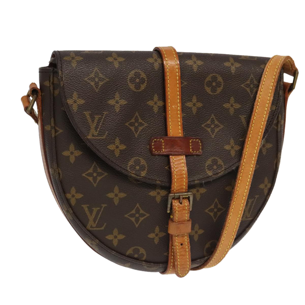 LOUIS VUITTON Monogram Chantilly MM Shoulder Bag M51233 LV 92751