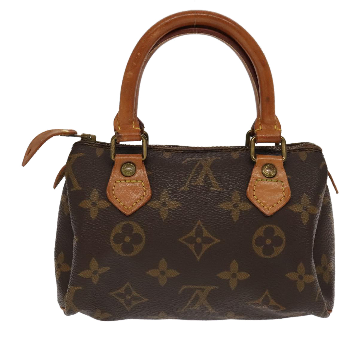 LOUIS VUITTON Monogram Mini Speedy Hand Bag M41534 LV 92753