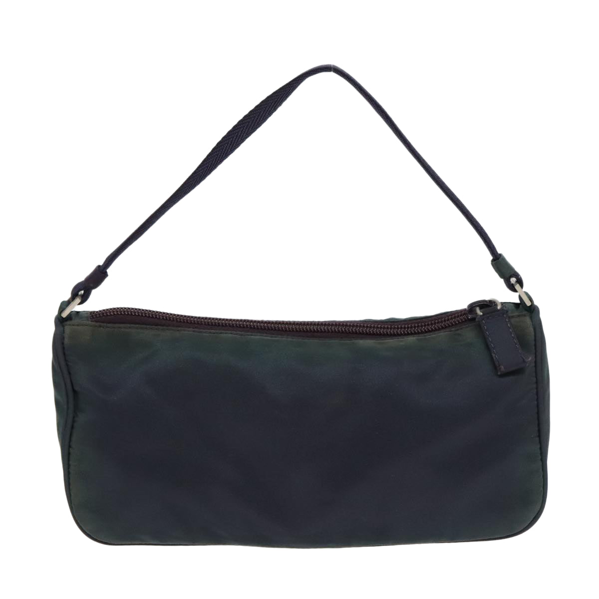 Luxury Prada Accessory Pouch Nylon Purple Silver  92907