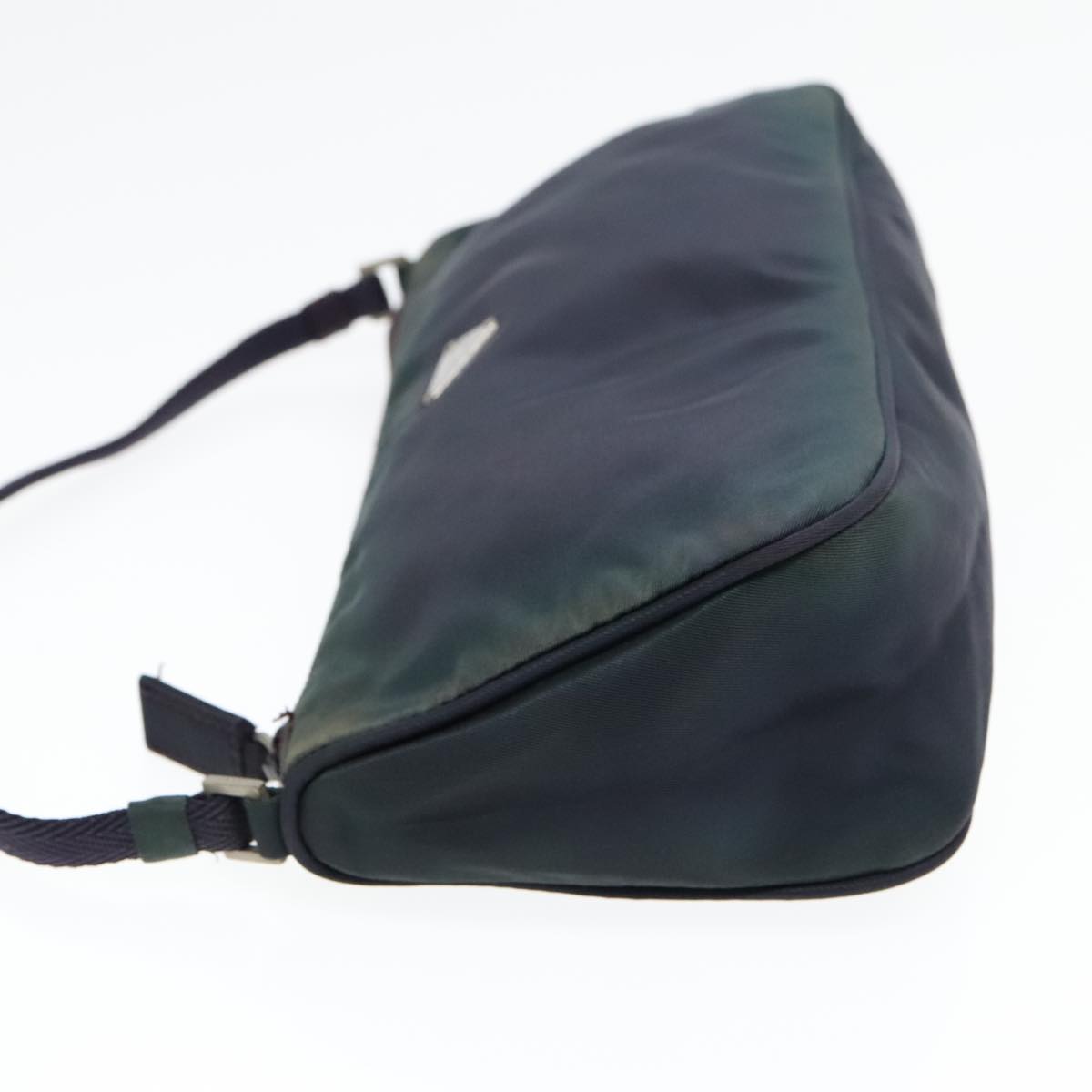 Luxury Prada Accessory Pouch Nylon Purple Silver  92907