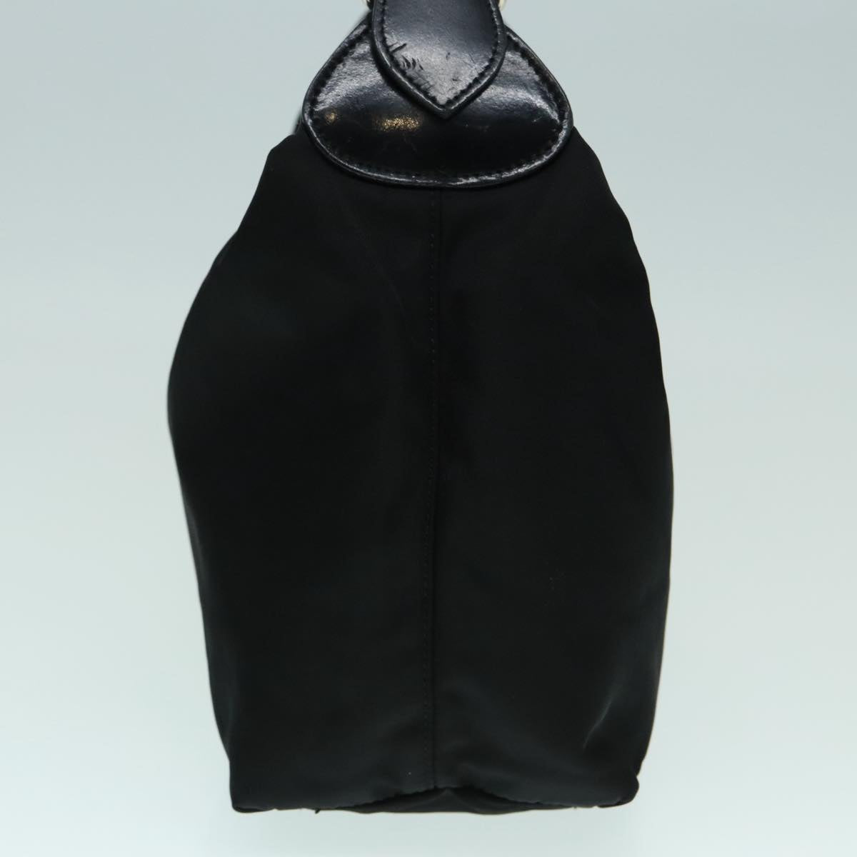 Luxury Prada Hand Bag Nylon Black Silver  92975