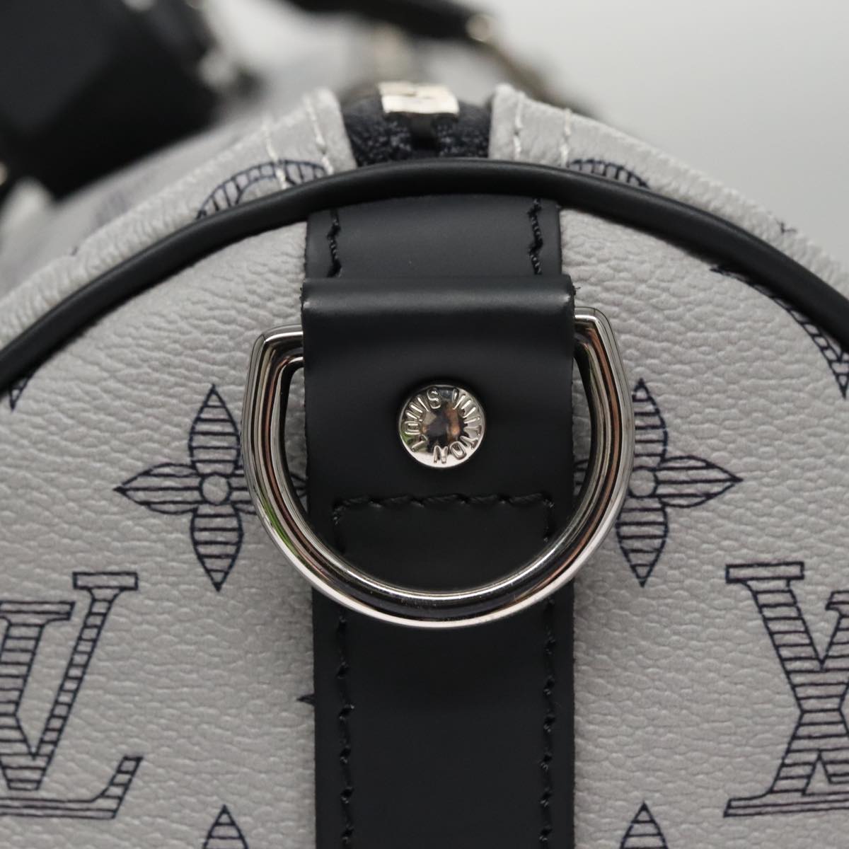 LOUIS VUITTON Monogram Savanna Keepall Bandouliere 45 Bag M54130 LV 92978S