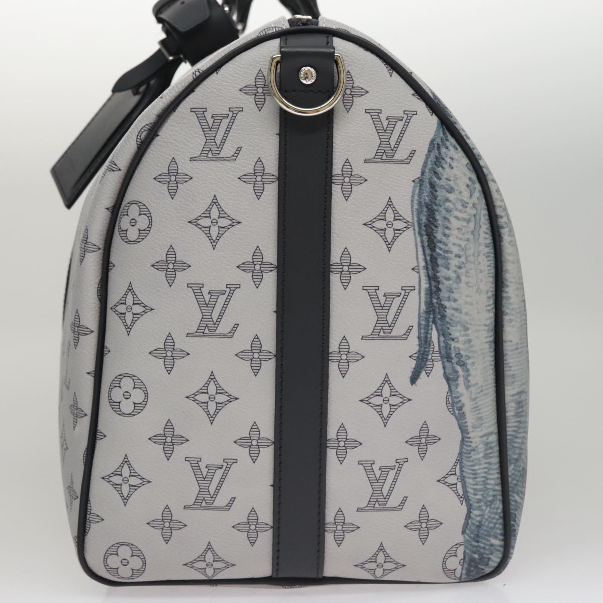 LOUIS VUITTON Monogram Savanna Keepall Bandouliere 45 Bag M54130 LV 92978S