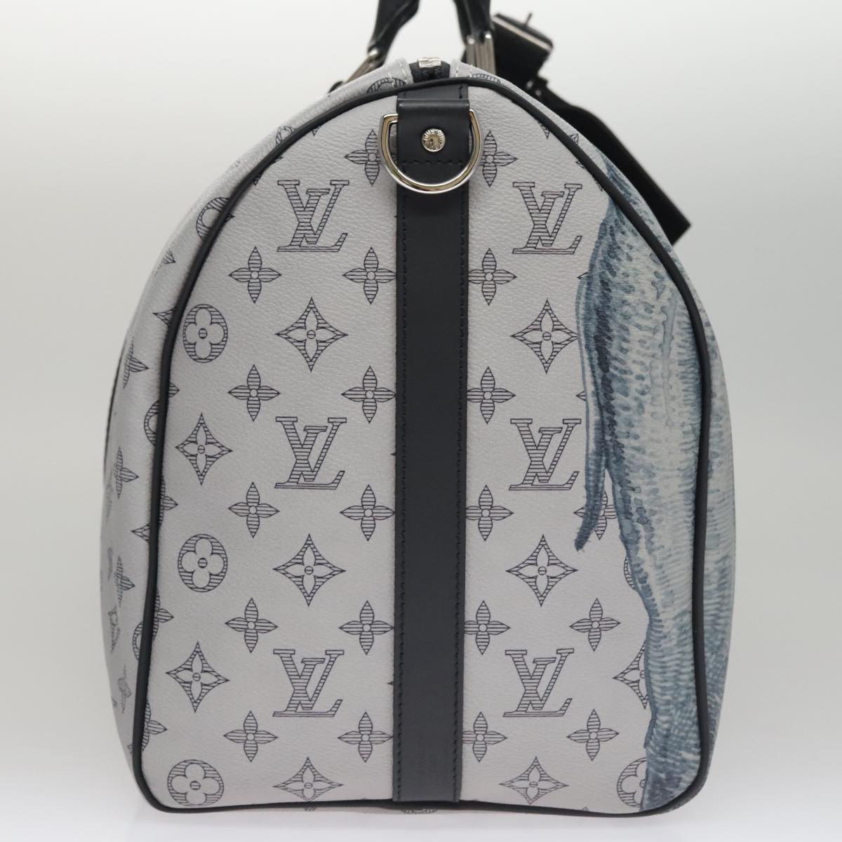 LOUIS VUITTON Monogram Savanna Keepall Bandouliere 45 Bag M54130 LV 92978S