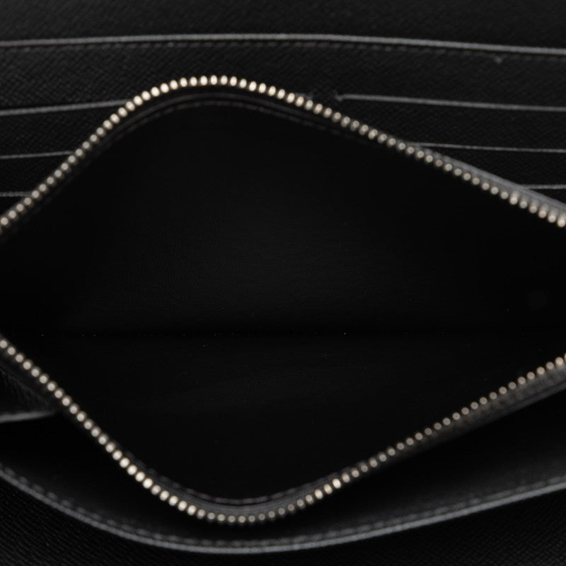 Louis Vuitton Monogram Zippie Organizer NM Roundfassner Long Wallet M82081 Eclipse Black PVC Leather  Louis Vuitton
