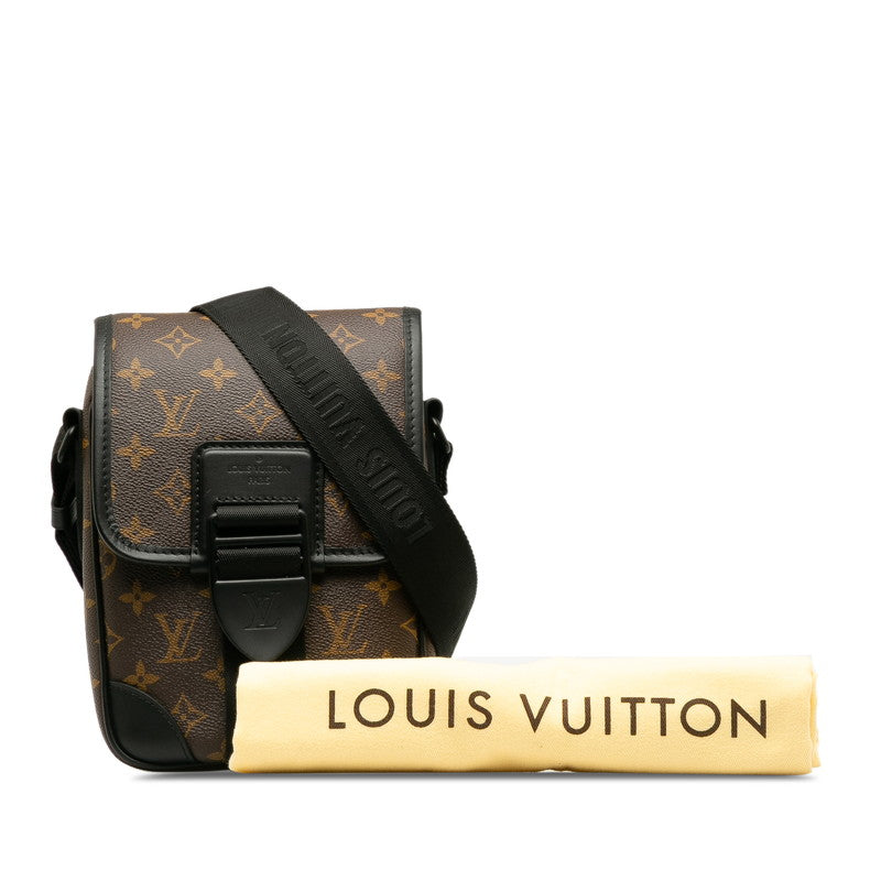 Louis Vuitton Monogram MacArthur Arch Messenger S Bag M46442 Brown Black PVC Leather  Louis Vuitton