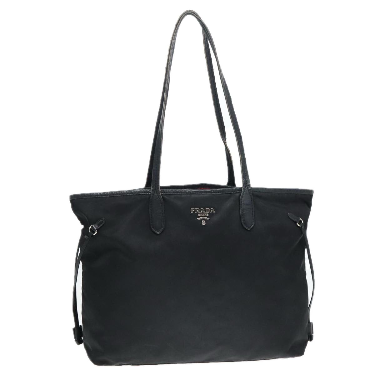 Luxury Prada Tote Bag Nylon Black  93028