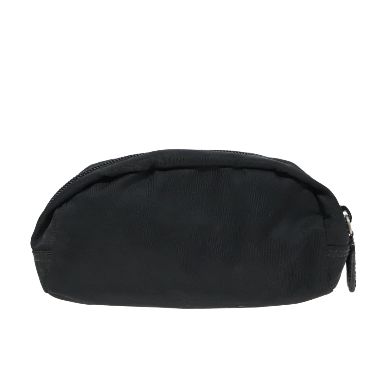 Luxury Prada Mini Pouch Nylon Black Silver  93040