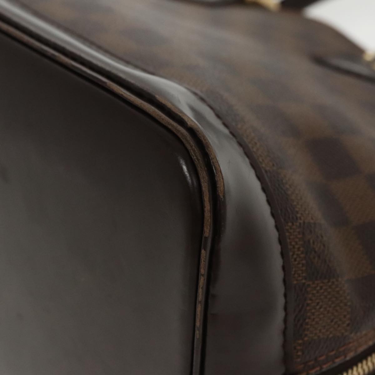 LOUIS VUITTON Damier Ebene Alma Hand Bag N51131 LV 93066