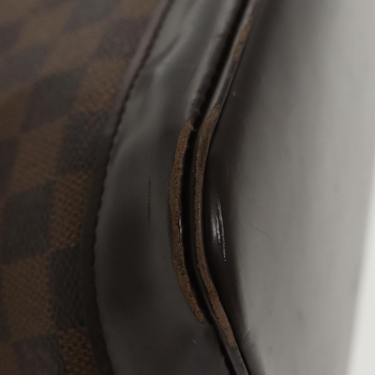 LOUIS VUITTON Damier Ebene Alma Hand Bag N51131 LV 93066