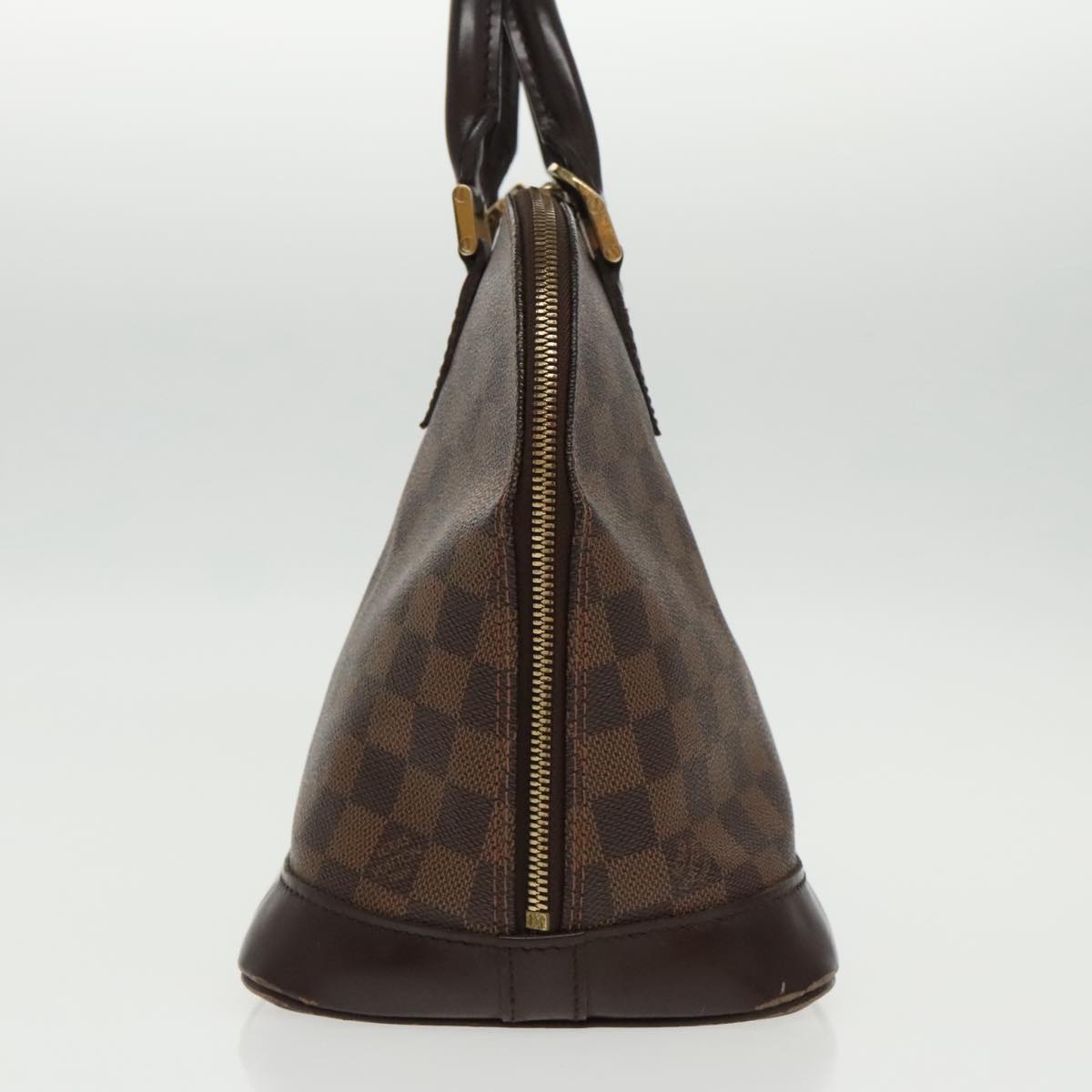 LOUIS VUITTON Damier Ebene Alma Hand Bag N51131 LV 93066