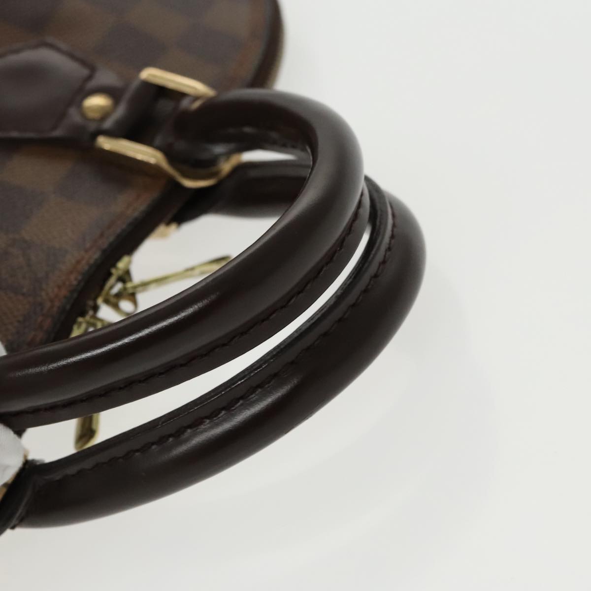 LOUIS VUITTON Damier Ebene Alma Hand Bag N51131 LV 93066