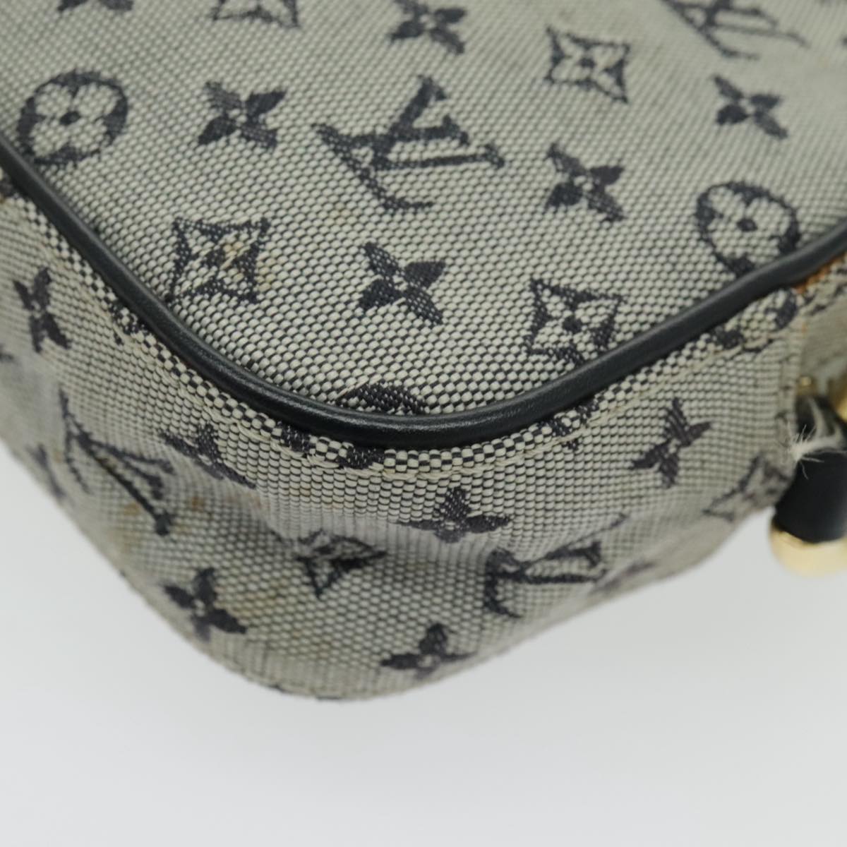 LOUIS VUITTON Monogram Mini Juliet MM Shoulder Bag Navy M92217 LV 93072