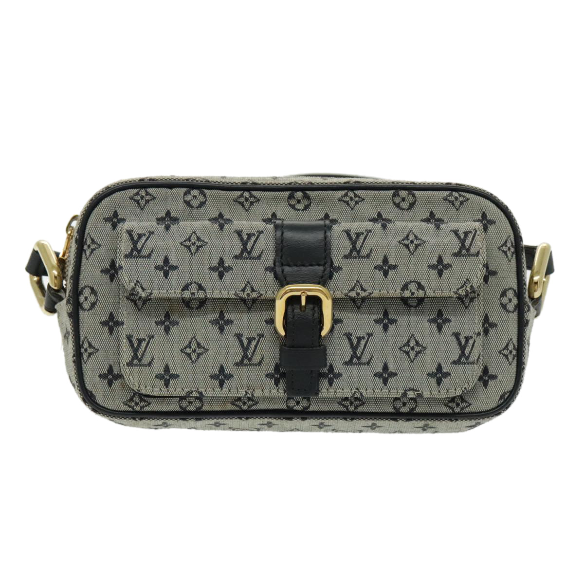 LOUIS VUITTON Monogram Mini Juliet MM Shoulder Bag Navy M92217 LV 93072