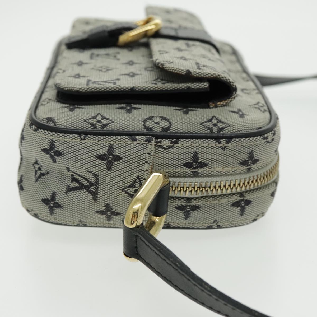 LOUIS VUITTON Monogram Mini Juliet MM Shoulder Bag Navy M92217 LV 93072