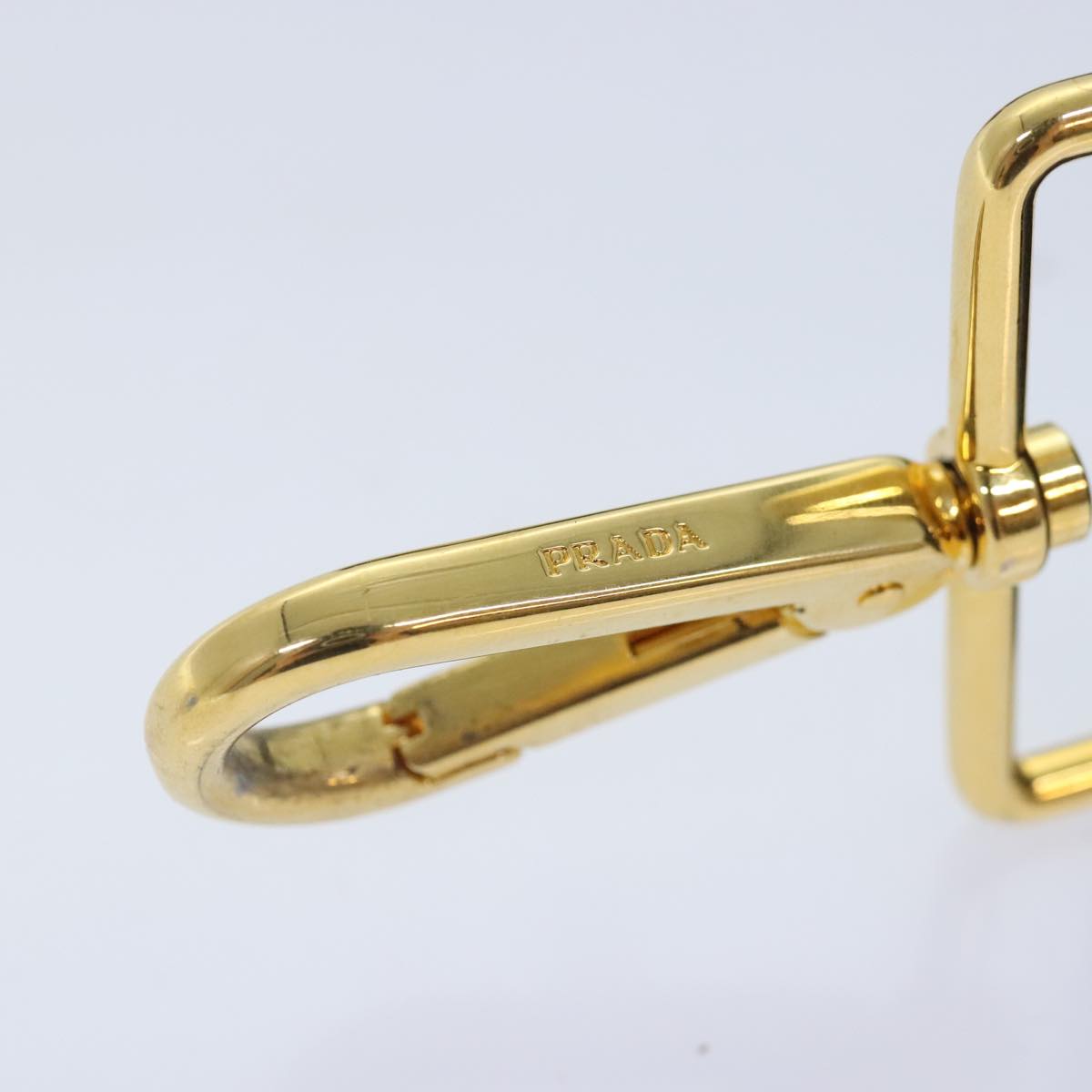 Luxury Prada Shoulder Strap Canvas Navy Gold  93287
