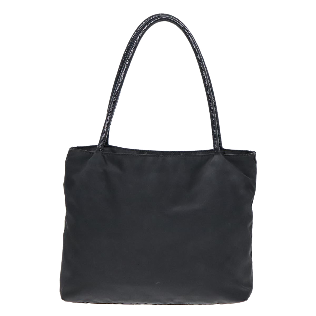 Luxury Prada Hand Bag Nylon Black Gold  93375