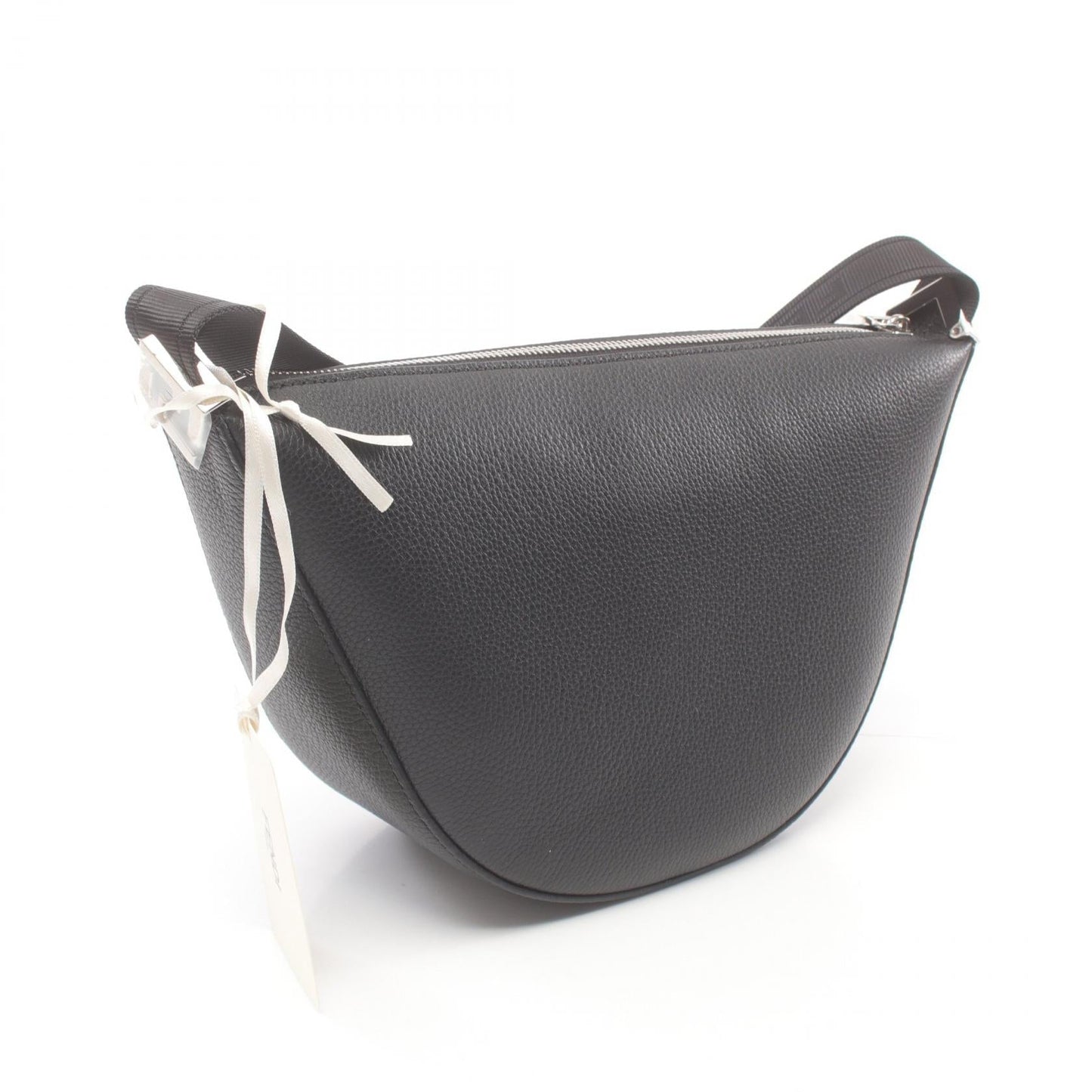 Luxury Fendi MELON SMALL Melon Small Shoulder bag Leather Black