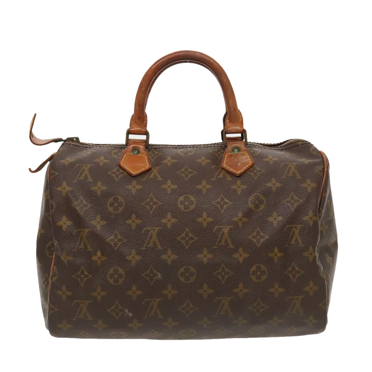 LOUIS VUITTON Monogram Speedy 30 Hand Bag Vintage M41526 LV 93468