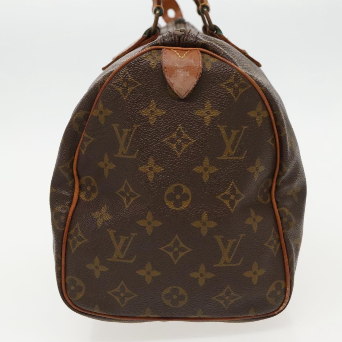 LOUIS VUITTON Monogram Speedy 30 Hand Bag Vintage M41526 LV 93468