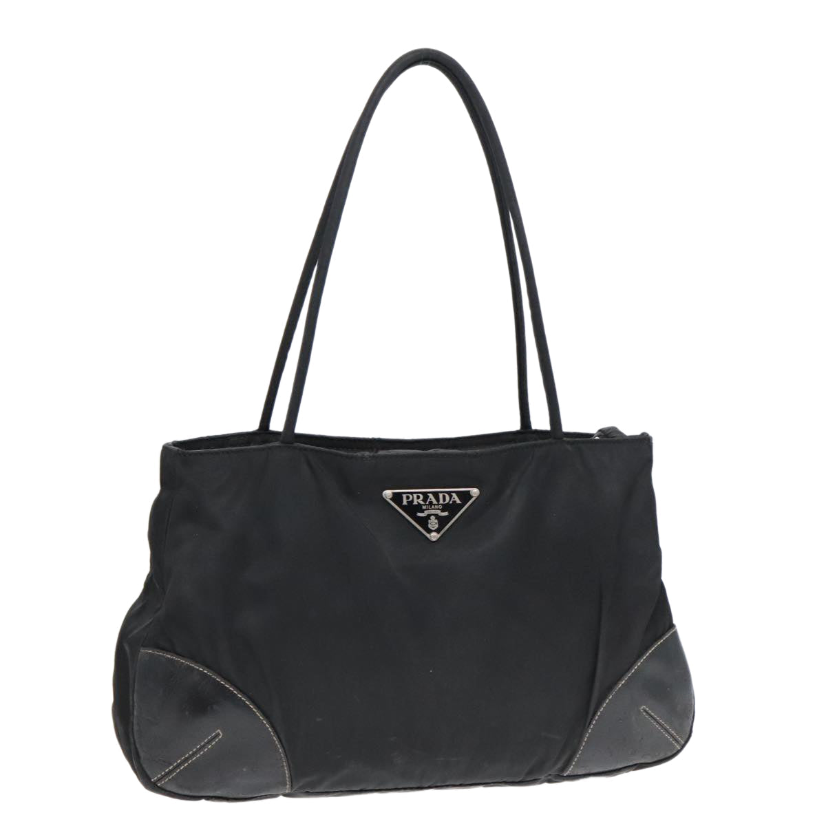 Luxury Prada Hand Bag Nylon Black  93476