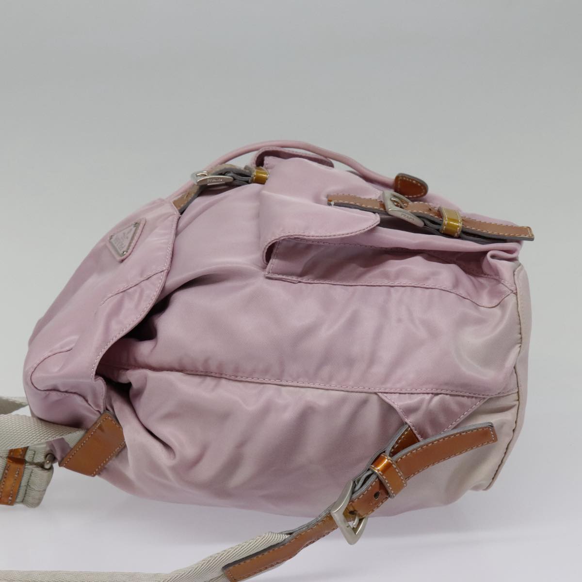 Luxury Prada Backpack Nylon Pink  93501