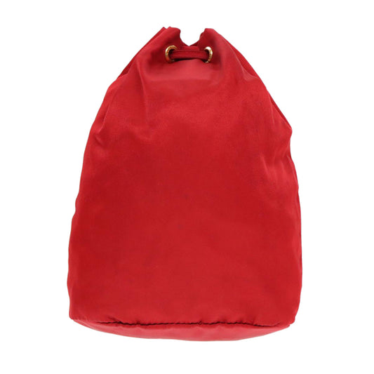 Luxury Prada Pouch Nylon Red  93502