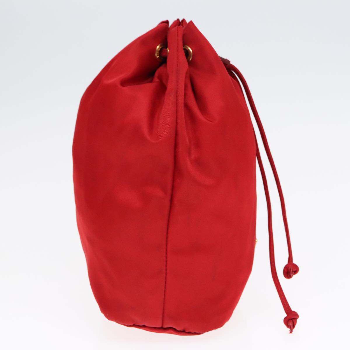 Luxury Prada Pouch Nylon Red  93502