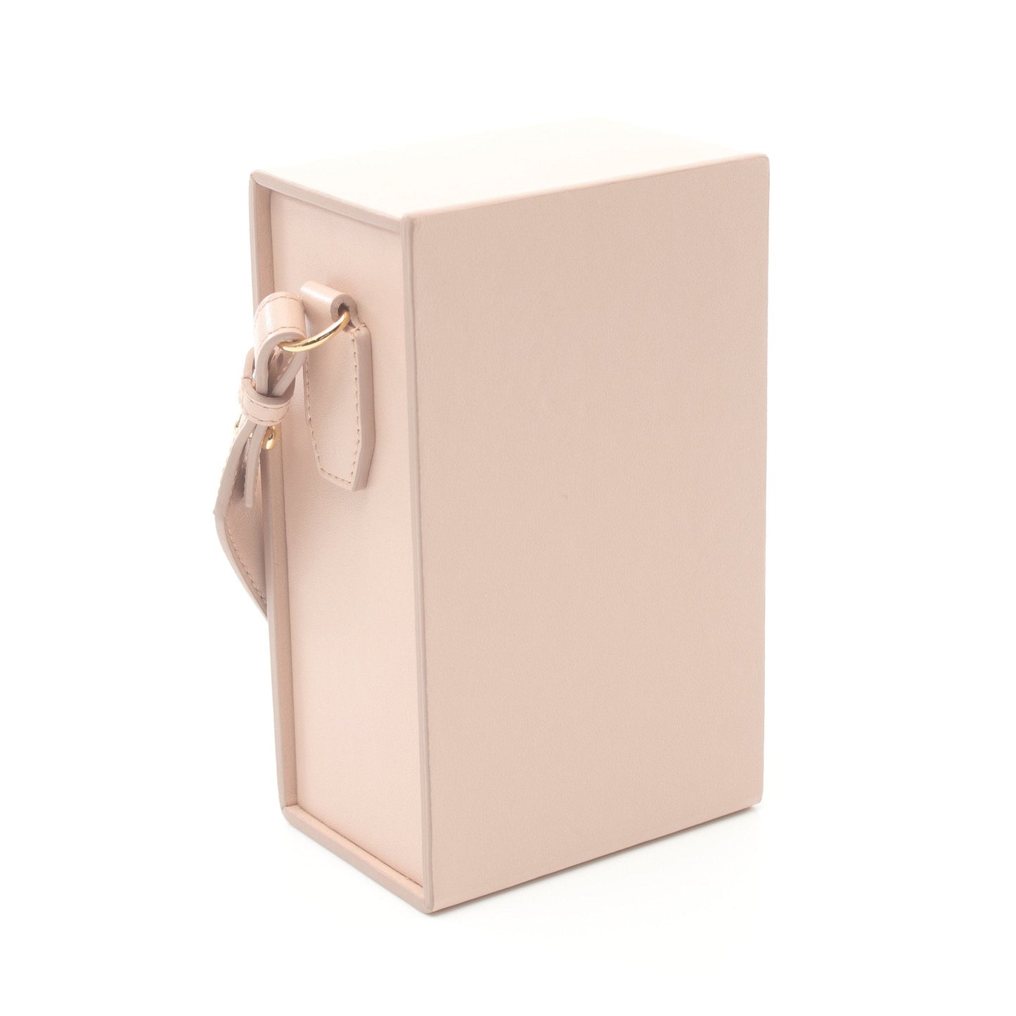 Luxury Fendi Box Shoulder bag Leather Pink beige