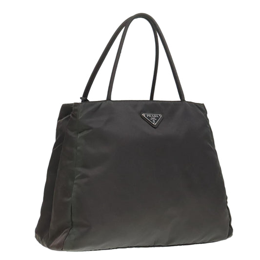 Luxury Prada Tote Bag Nylon Gray  93541