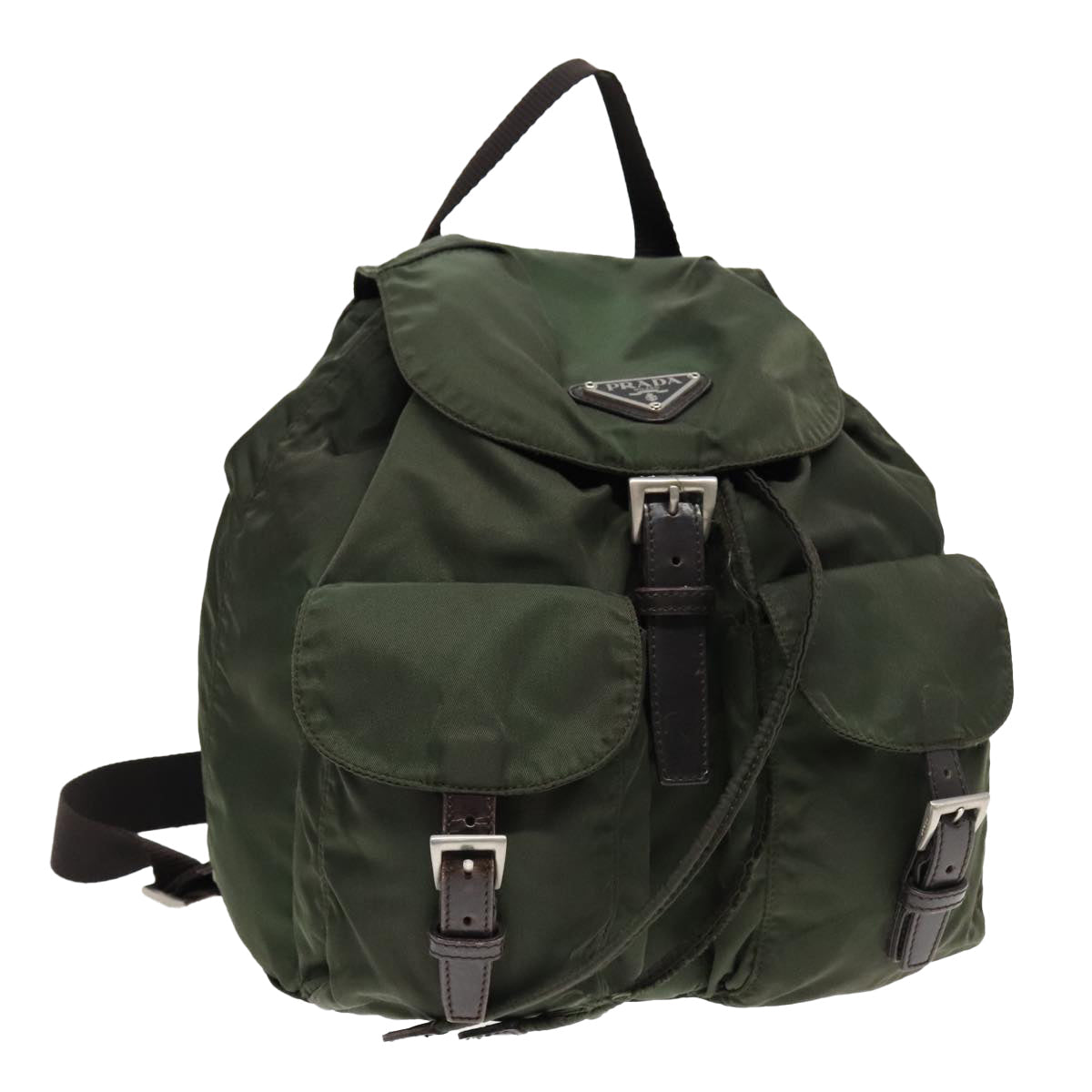 Luxury Prada Backpack Nylon Green  93542