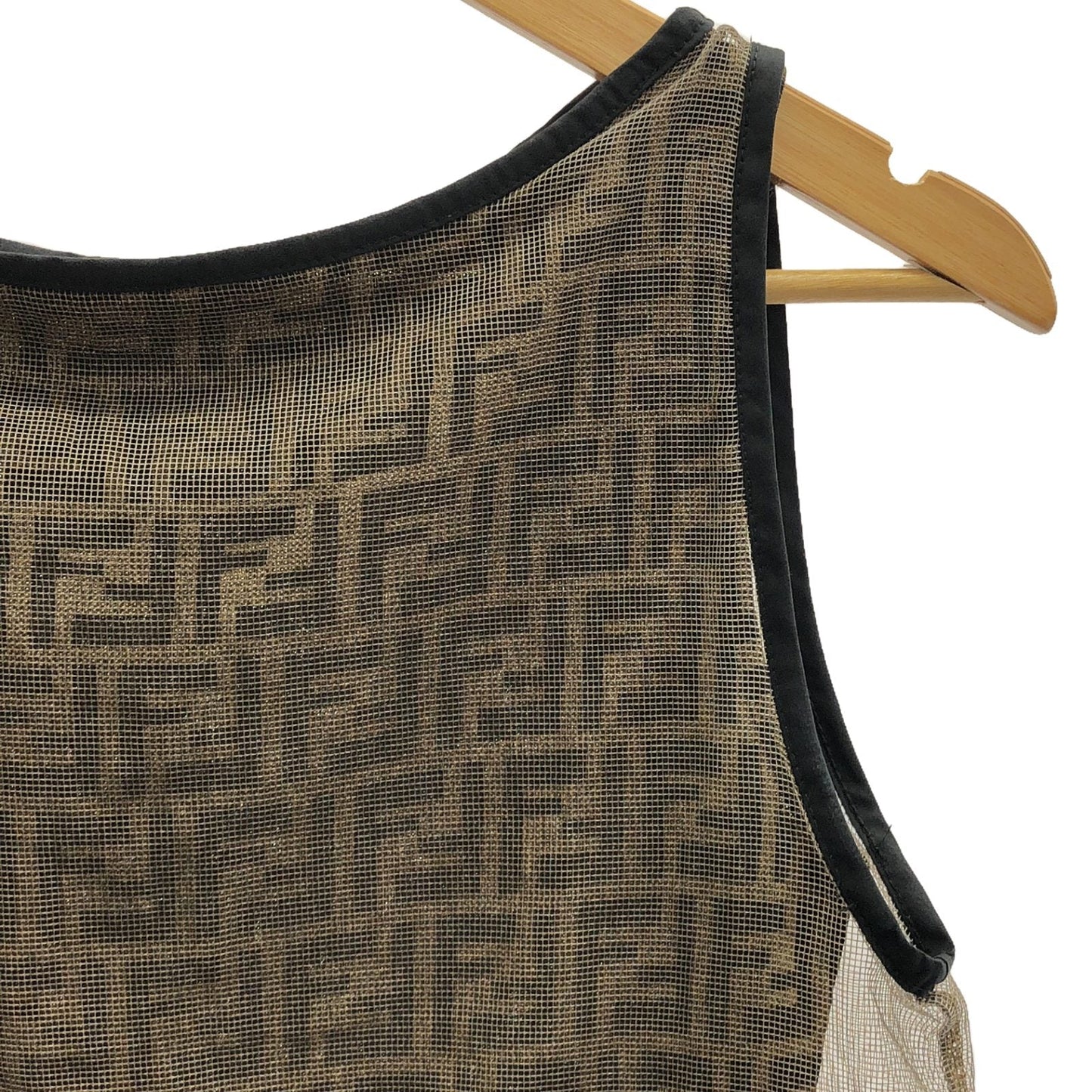 Luxury Fendi Tank top Tank top Brown