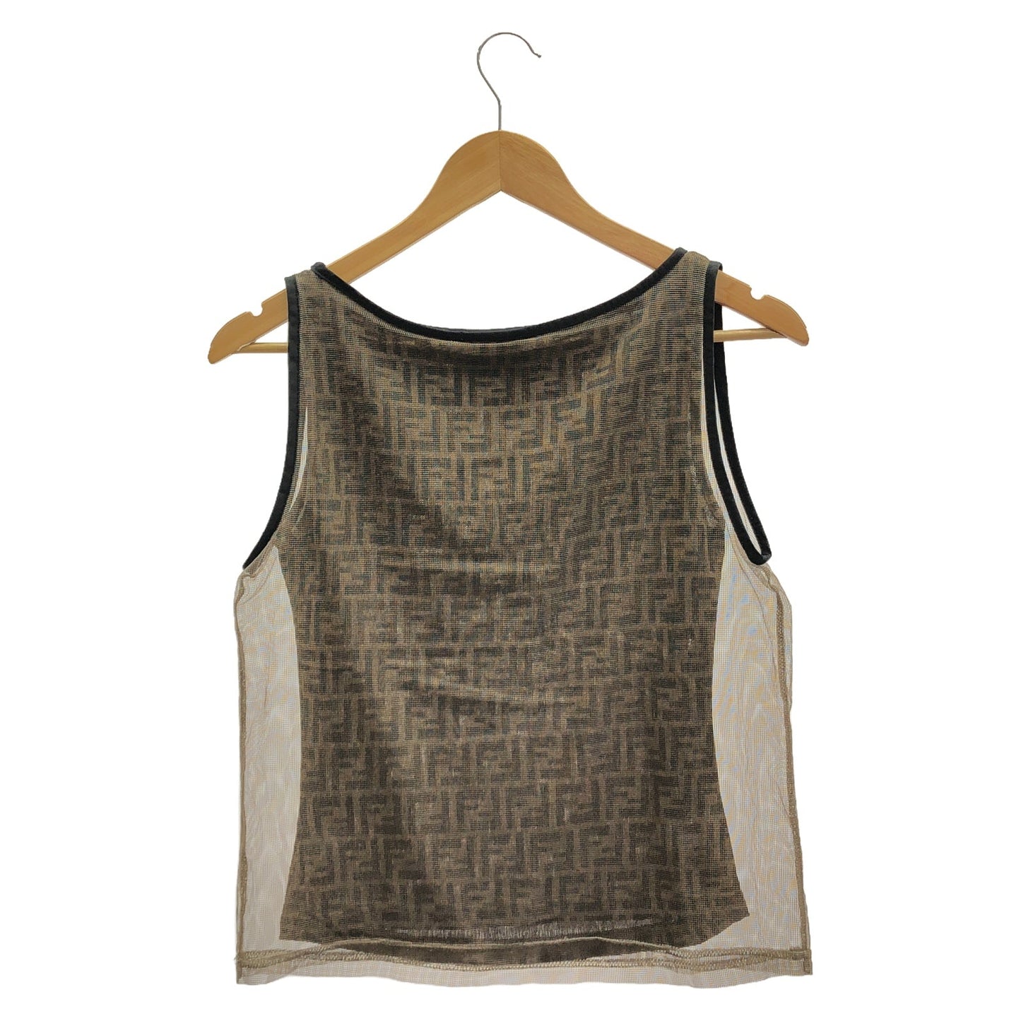 Luxury Fendi Tank top Tank top Brown