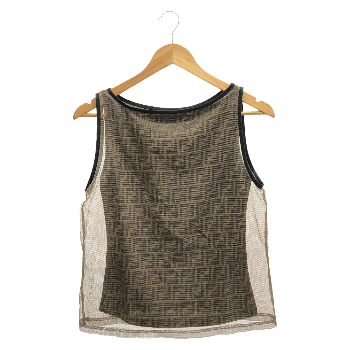 Luxury Fendi Tank top Tank top Brown