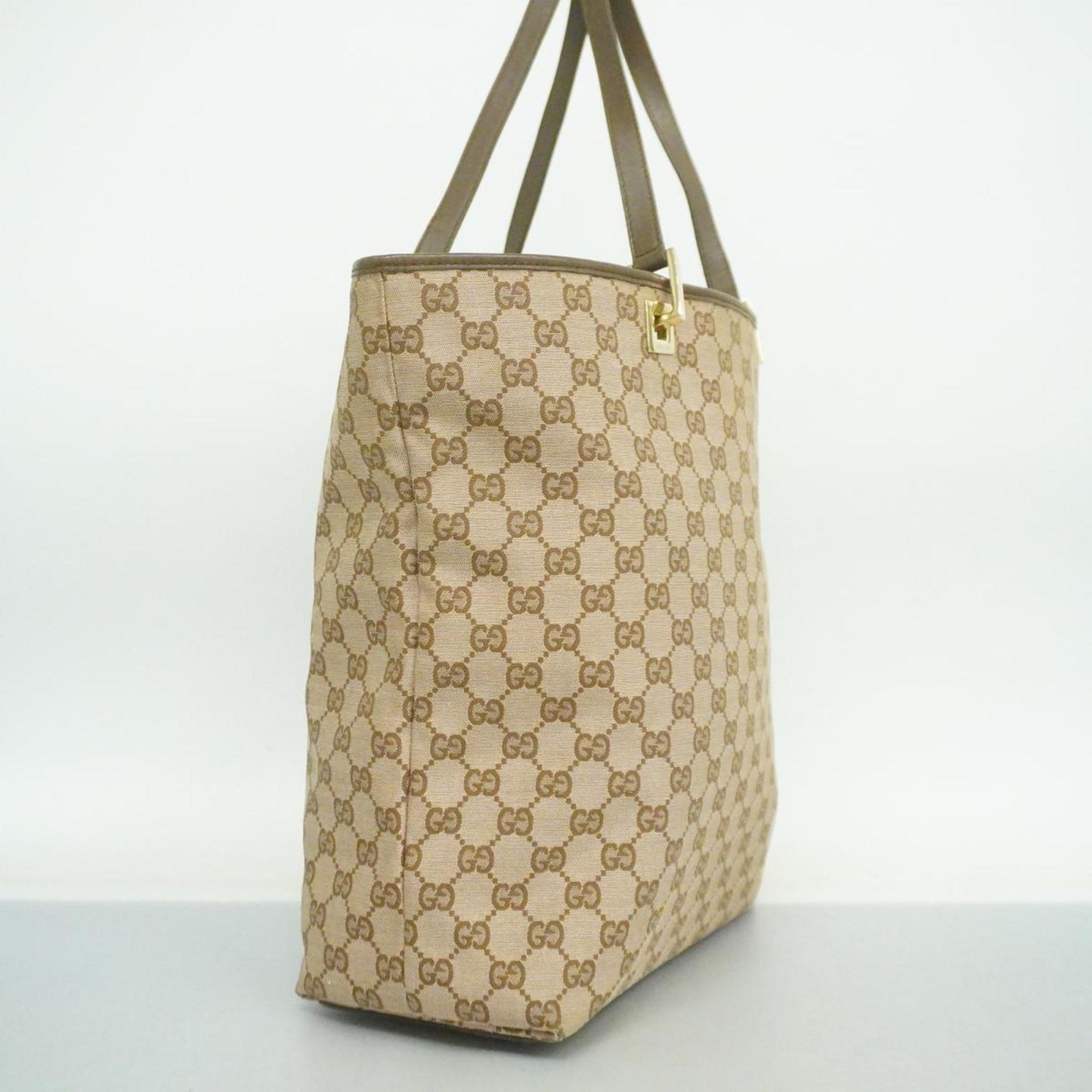 Gucci Gg Canvas  Canvas Tote Bag