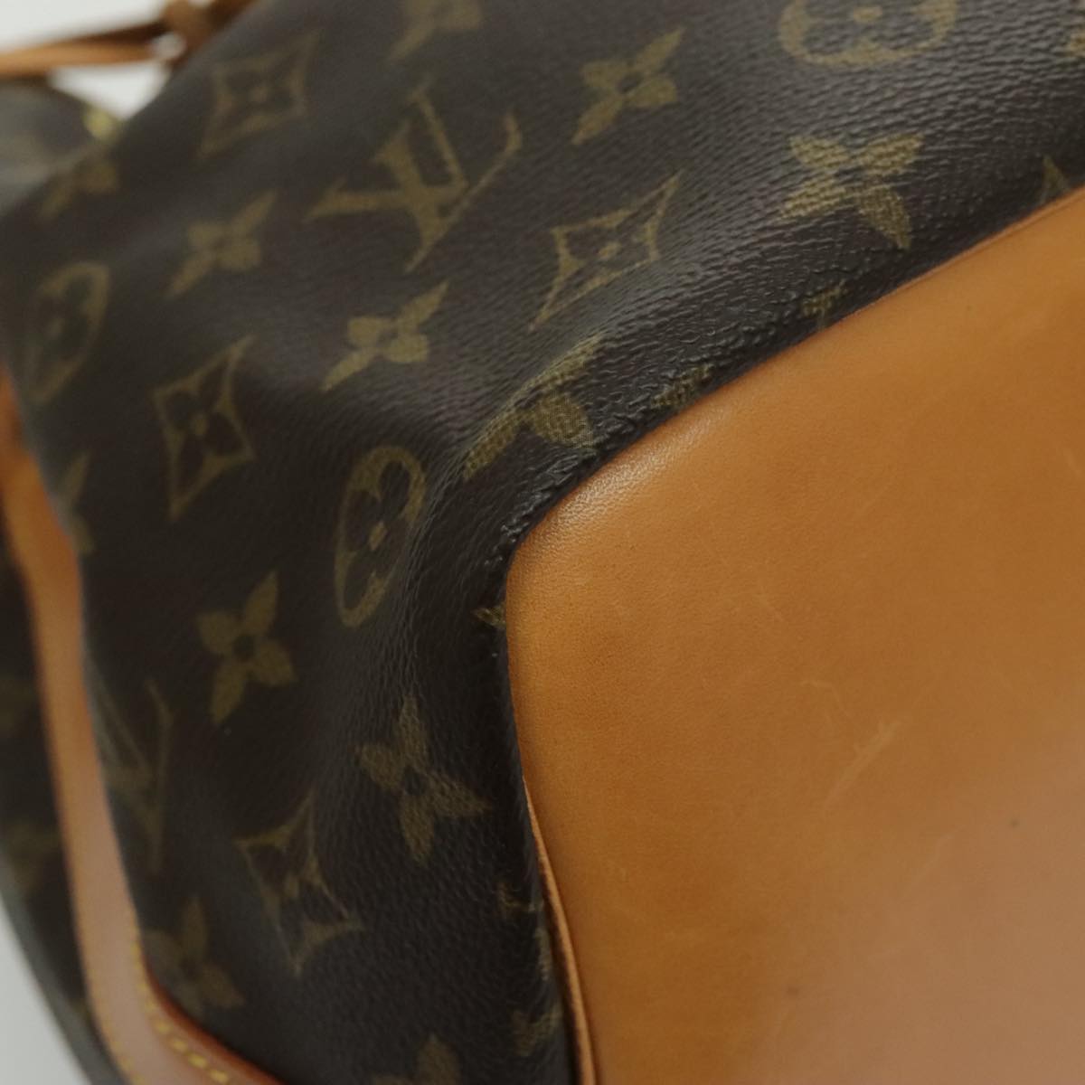 LOUIS VUITTON Monogram Petit Noe Shoulder Bag M42226 LV 93595