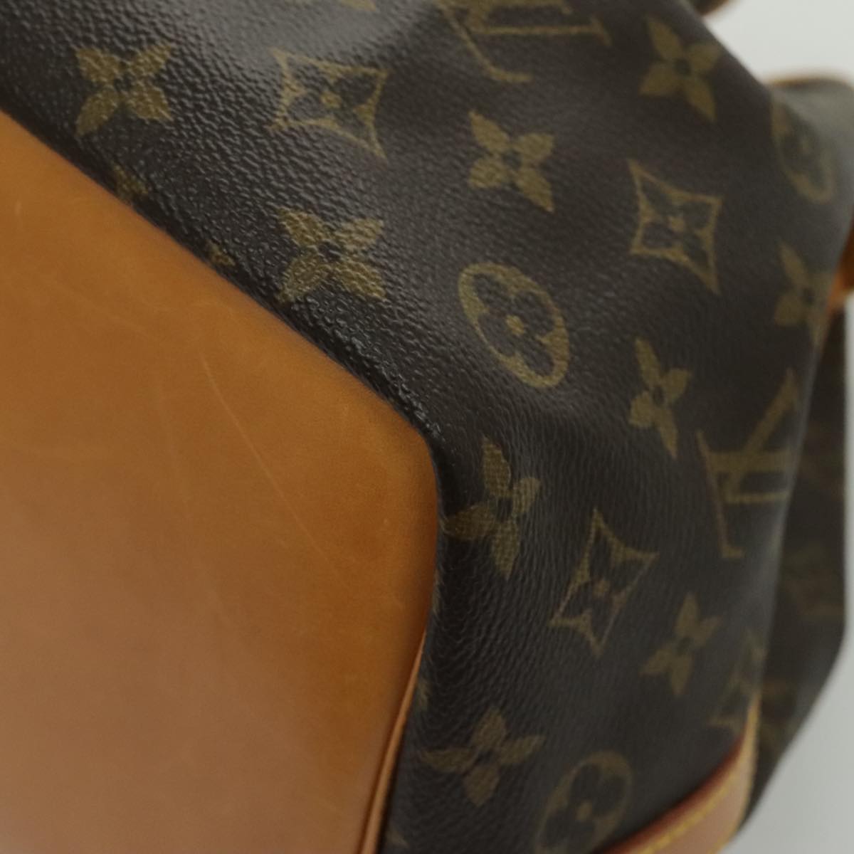 LOUIS VUITTON Monogram Petit Noe Shoulder Bag M42226 LV 93595
