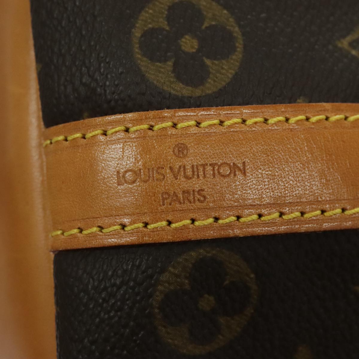 LOUIS VUITTON Monogram Petit Noe Shoulder Bag M42226 LV 93595