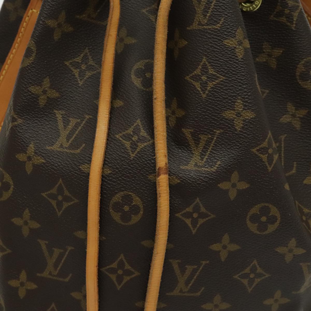 LOUIS VUITTON Monogram Petit Noe Shoulder Bag M42226 LV 93595