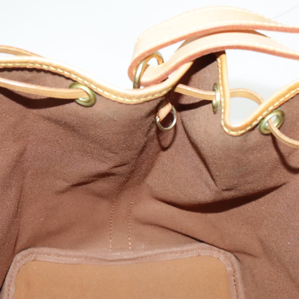 LOUIS VUITTON Monogram Petit Noe Shoulder Bag M42226 LV 93595