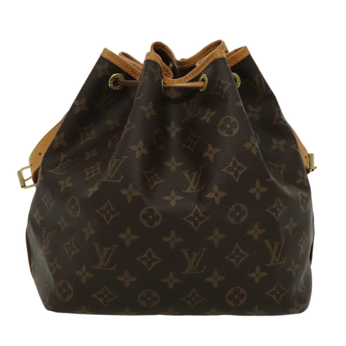 LOUIS VUITTON Monogram Petit Noe Shoulder Bag M42226 LV 93595
