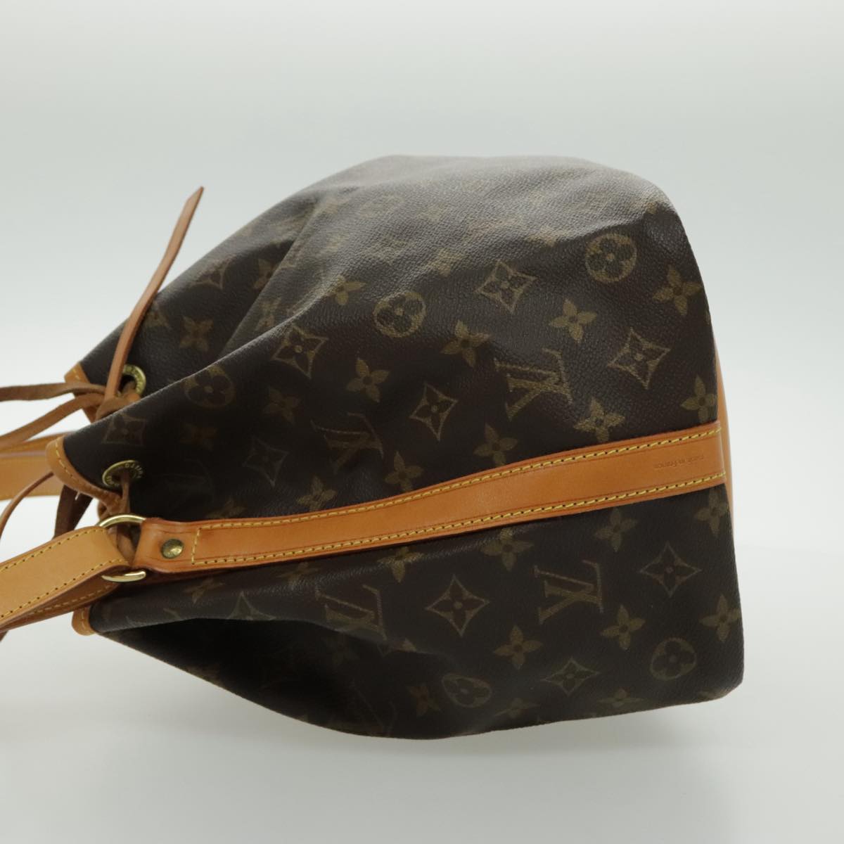LOUIS VUITTON Monogram Petit Noe Shoulder Bag M42226 LV 93595