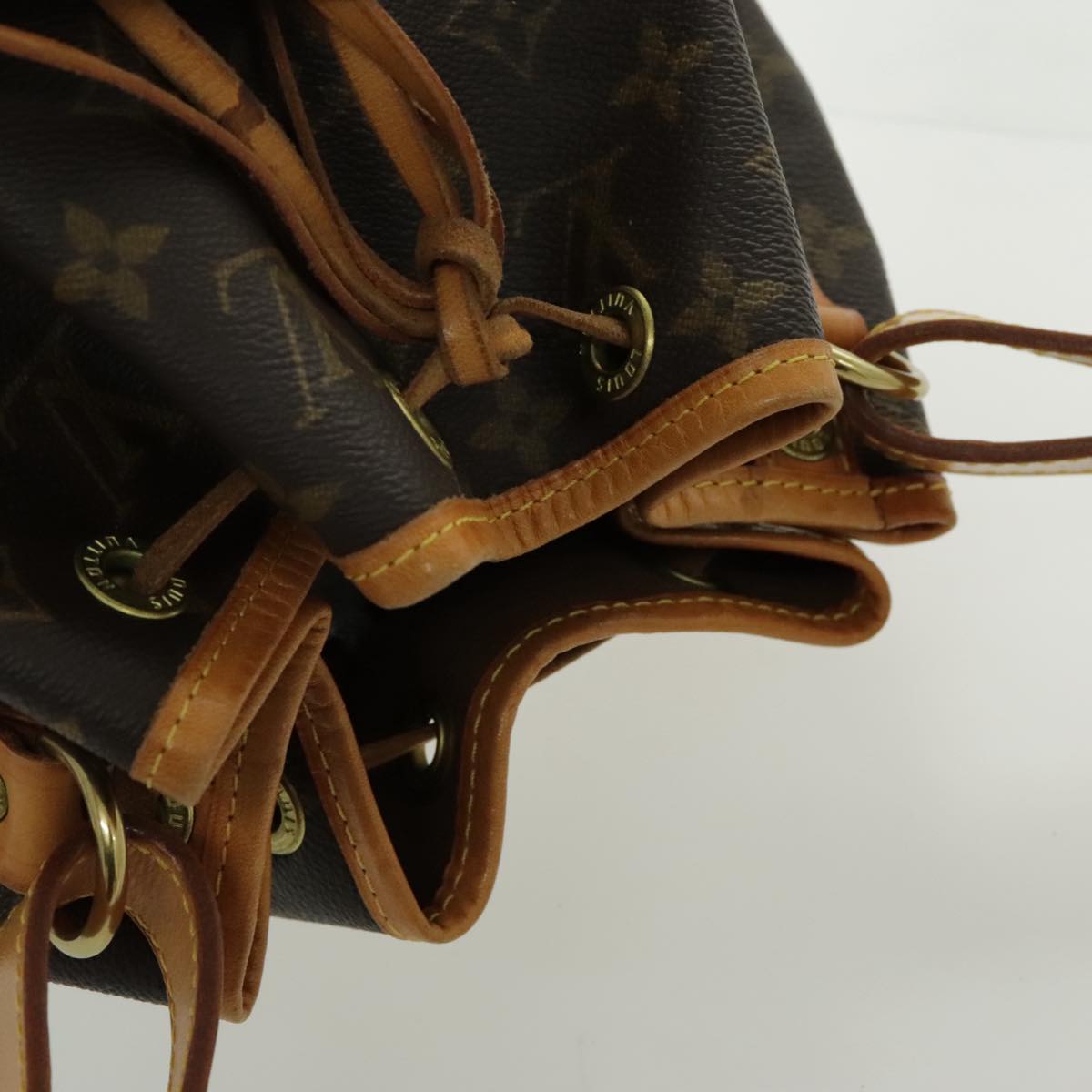 LOUIS VUITTON Monogram Petit Noe Shoulder Bag M42226 LV 93595