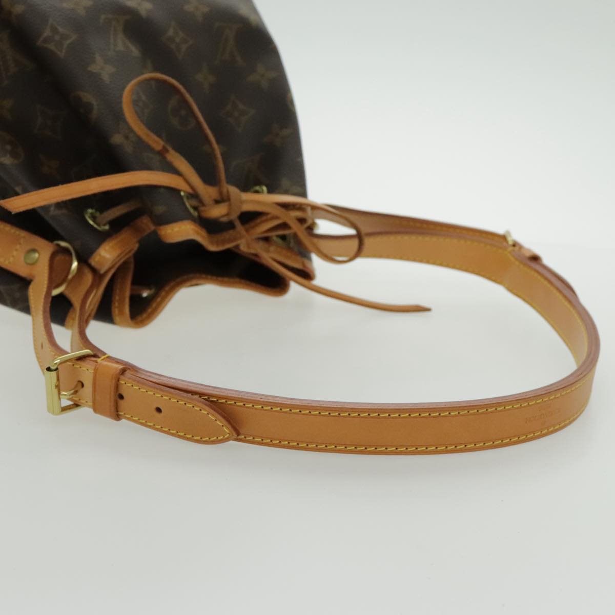LOUIS VUITTON Monogram Petit Noe Shoulder Bag M42226 LV 93595