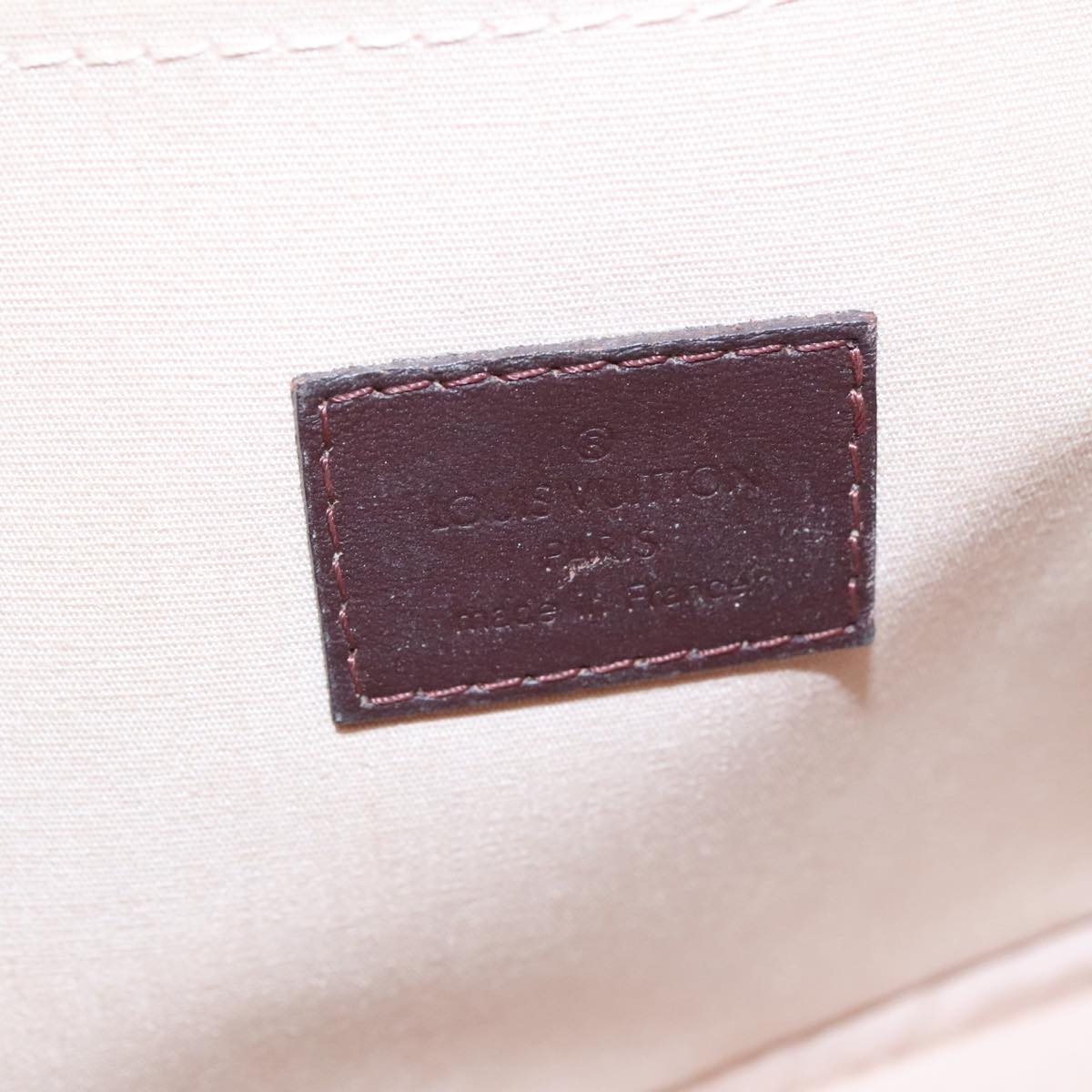 LOUIS VUITTON Monogram Mini Lucille PM Hand Bag Red M92678 LV 93633