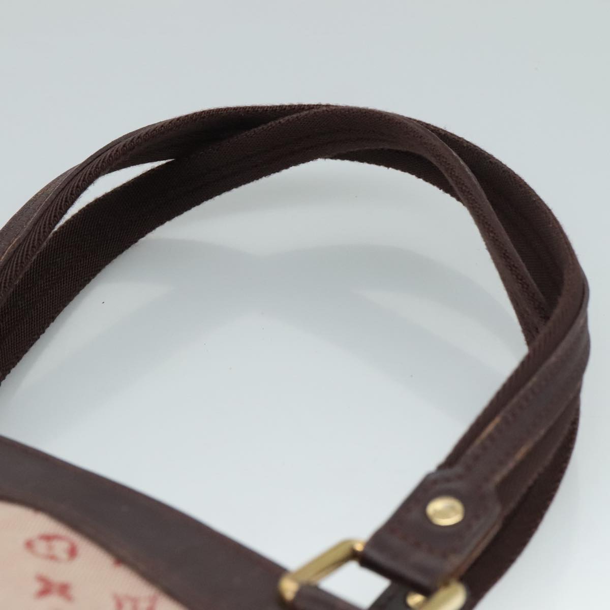 LOUIS VUITTON Monogram Mini Lucille PM Hand Bag Red M92678 LV 93633
